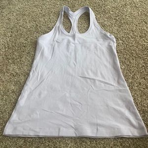 Lululemon racer back tank - size 8 but no tag - longer length - good condition